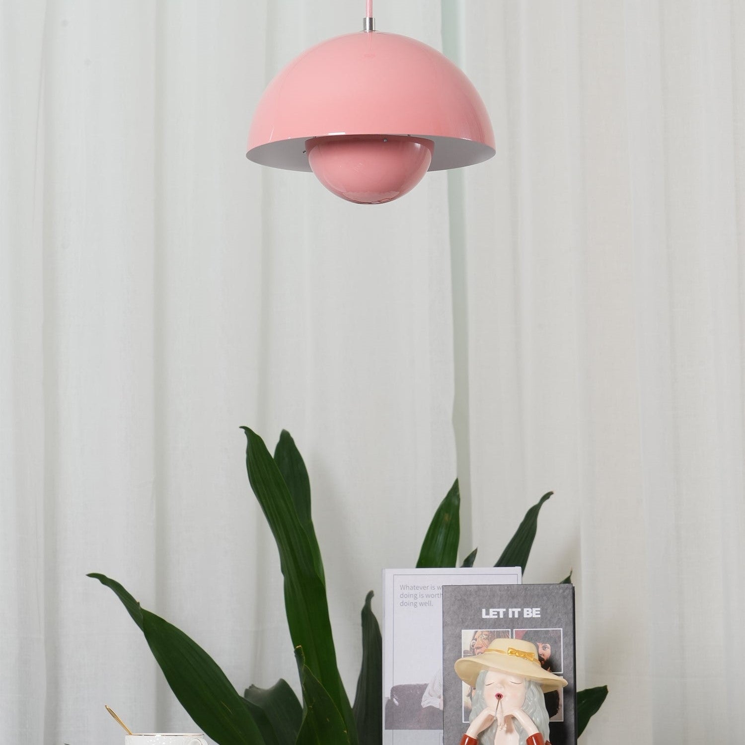 ScandiLight™ Elegant Flush Mount Ceiling Light for Cozy Dining Rooms 9