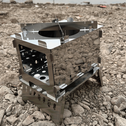 Vimora™ Foldable Stainless Steel Firewood Stove