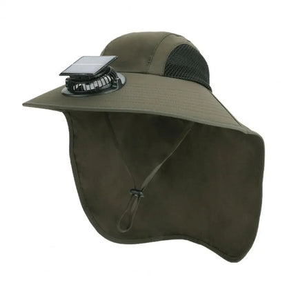 SolarBreeze™ Solar Fan Hat - UV Protection for Outdoor Enthusiasts 4