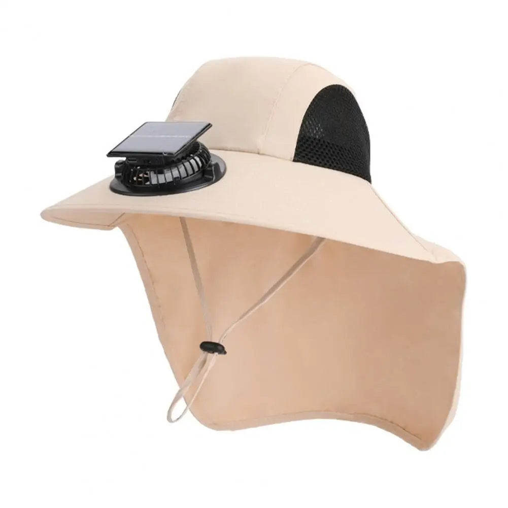 SolarBreeze™ Solar Fan Hat - UV Protection for Outdoor Enthusiasts 5