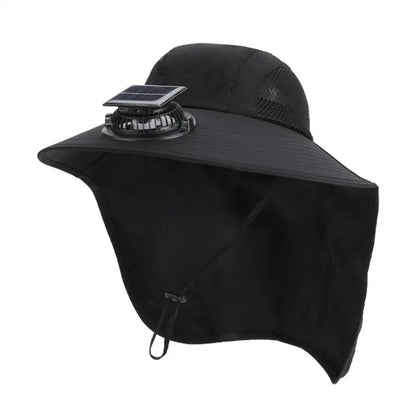 SolarBreeze™ Solar Fan Hat - UV Protection for Outdoor Enthusiasts 6