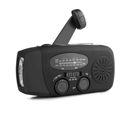 Vimora™ Portable Hand Crank Emergency Radio