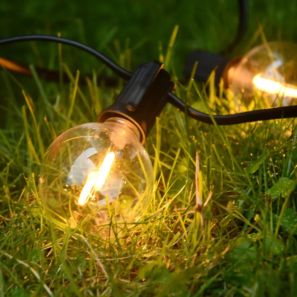 TwinkleTrail™ Outdoor String Lights - Waterproof Fairy Lights for Patio Parties 1