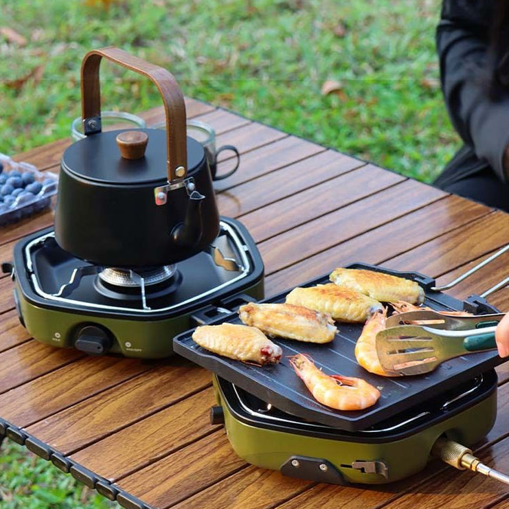 Vimora™ Double Burner Folding Gas Stove