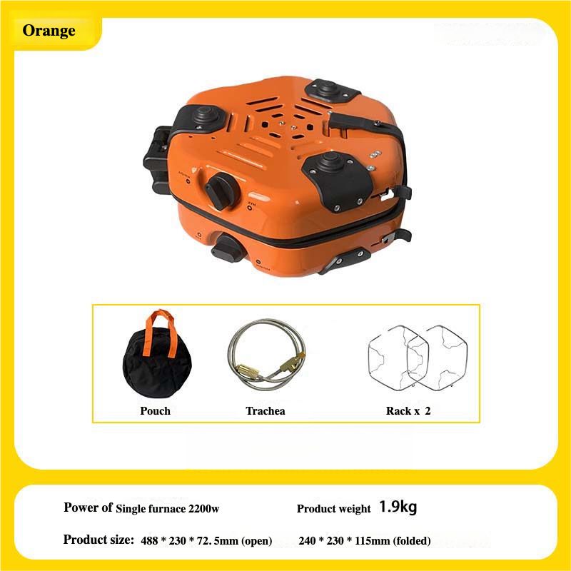 Vimora™ Double Burner Folding Gas Stove