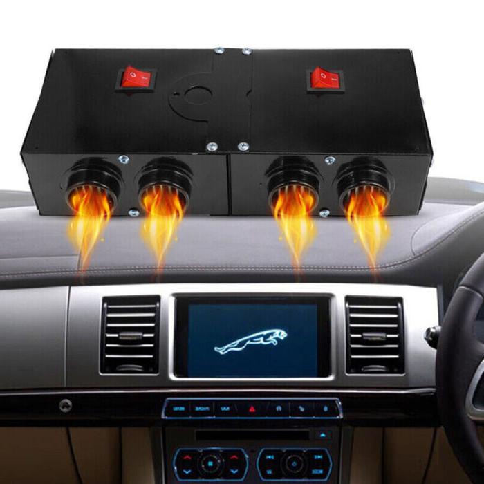 WinterWarm™ 500W Electric Car Heater for Fast Cabin Heating and Defrosting 0