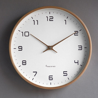 WoodenTime™ Modern Wall Clock – Elegant Decor for Minimalist Homes 3
