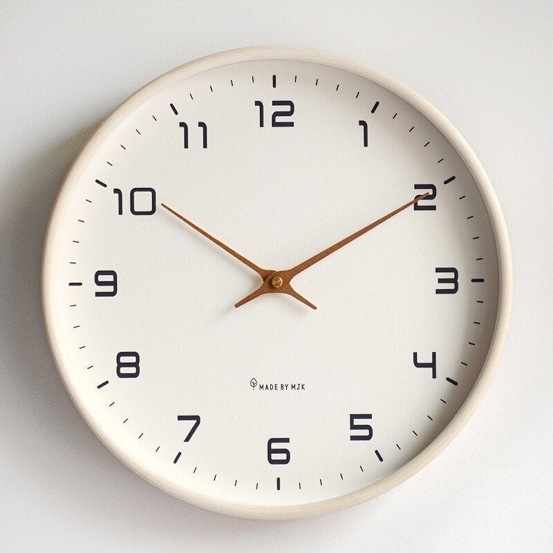 WoodenTime™ Modern Wall Clock – Elegant Decor for Minimalist Homes 4