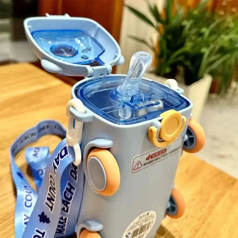 FunBus™ Cartoon Toy Bus Water Bottle for Kids - 500ML Hydration Fun