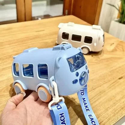 FunBus™ Cartoon Toy Bus Water Bottle for Kids - 500ML Hydration Fun
