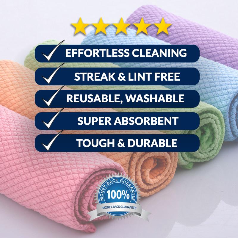 Vimora™ Miracle Cleaning Cloths (Reusable)