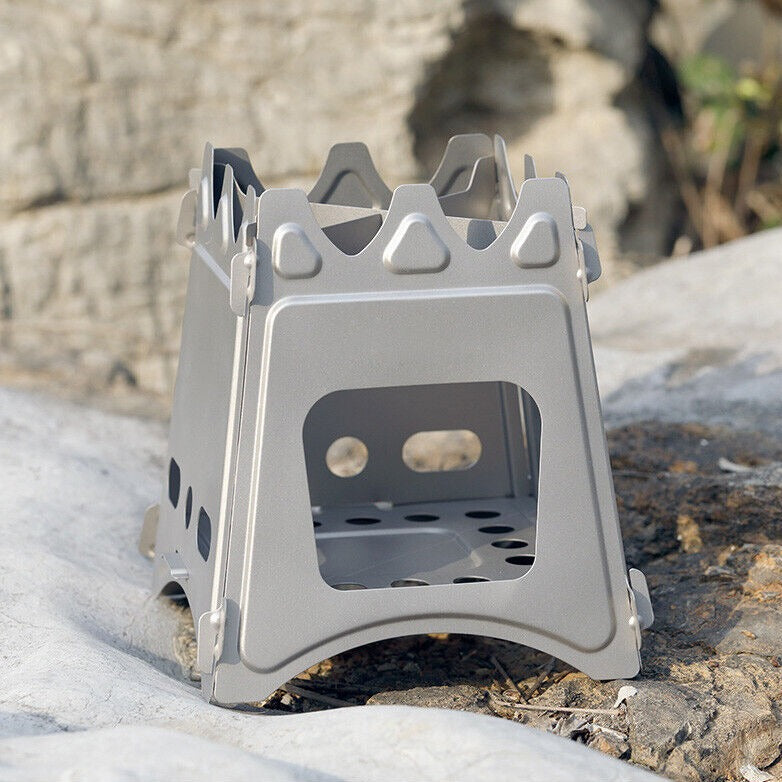 Vimora™ Stainless Steel Foldable Firewood Stove