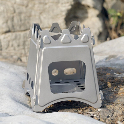 Vimora™ Stainless Steel Foldable Firewood Stove