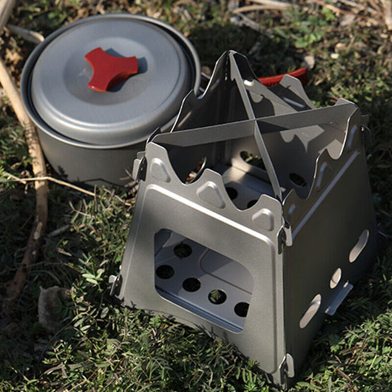 Vimora™ Stainless Steel Foldable Firewood Stove